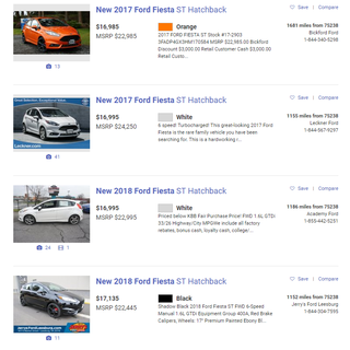 Illustration for article titled You Can Get An Awesome Deal On A Ford ST Or RS Right Now Before They're Gone